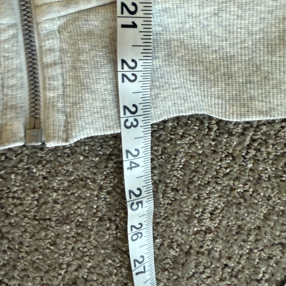 Lululemon Scuba Hoodie *Light Cotton Fleece Heathered Silver Lake Slub Size 6 - Picture 10 of 10